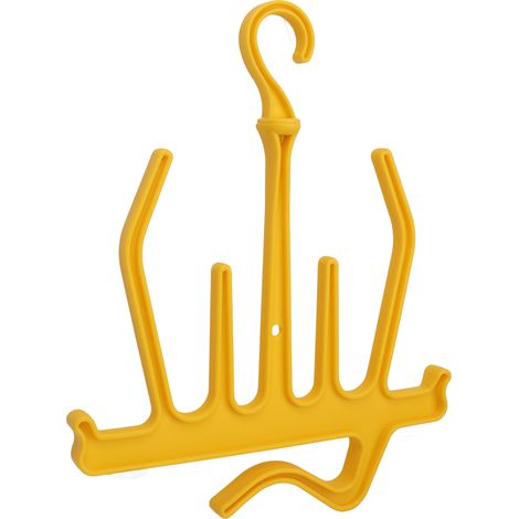 Cintre de plongée ultra-résistant à séchage rapide pour combinaison de plongée support de séchage pour équipement de plongée (bottes, gants, masques et accessoires de plongée) couleur jaune (1/5)