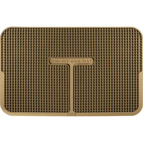 Uni-Fit, tappetino in pvc - Beige (1/2)