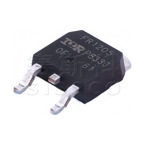 New and original IRFR1205TRPBF SMD N-channel MOSFET electronic chip TO-252-2 55V 44A, 5 pieces per pack.