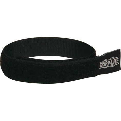 TRIPPLITE Hook-and-Loop Cable Ties 10p L x 5/8p W