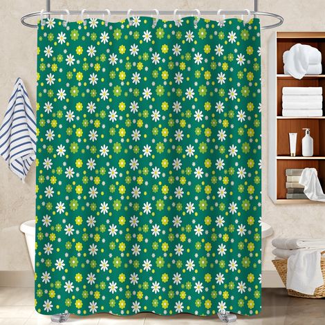 Rideau de bain en polyester 180x180 souple polyester pour salle de bain pour créer une ambiance spa (1/5)