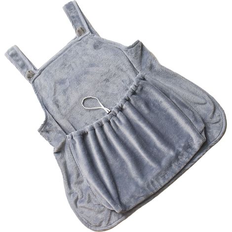 Tablier de transport pour chat avec poche de couchage, grand espace, ouverture à cordon, tablier de transport pour chat avec ceinture ajustable (1/4)