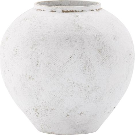 Vase Déco "Globe" 25cm Beige (1/4)