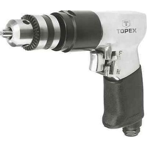 TRAPANO PNEUMATICO - ARIA COMPRESSA - REVERSIBILE - 10mm - TOPEX