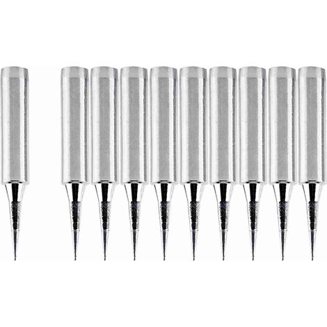 10Pcs Sharp Soldering Replacement Solder Iron Tips Station Tool 900M-T-I