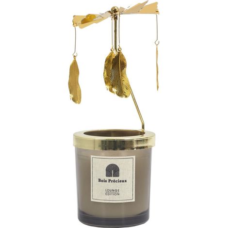 Bougie Parfumée "Carrousel" 8cm Bois & Gingembre (1/5)