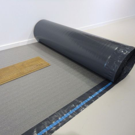 Sous-couche protection humidité et acoustique - 1 m x 15 m - 15 m²