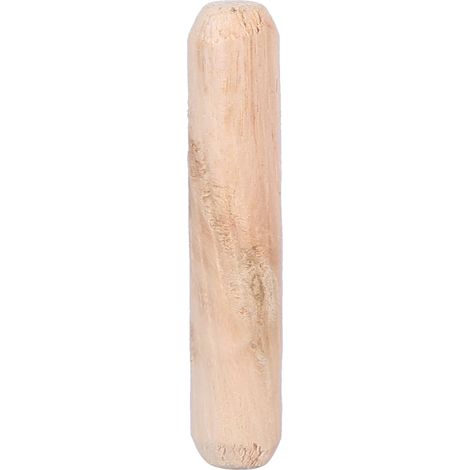 Lot de 50 chevilles rondes en bois cannelé M8x40 mm pour tiroirs, étagères et meubles DIY, tiges de menuiserie robustes (1/5)
