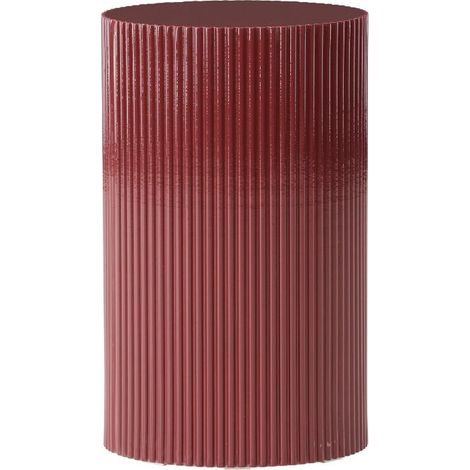 Lenox table d'appoint rouge. (1/5)