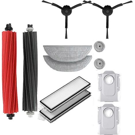 Filtre pour aspirateur brosse pour aspirateur Filtre de brosse pour aspirateur filtre de S8 MaxV Ultra Robot Aspirateur Accessoires Serpillière Cloth Aspirateur Bags Side Brosse Filtre Replaceable Lot (1/5)