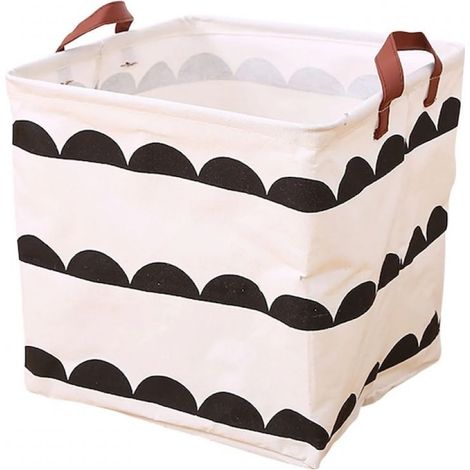 Panier À Linge - Pliable - 70 L - Structure Rigide - Poignées Renforcées - Pour Appartement Et Dortoir - 1 Pièce