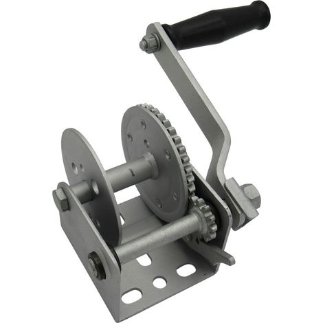 Manual Hand Winch with Duracoat Finish 100LB (450KG Anti Rust Car Trailer Puller) (1/5)