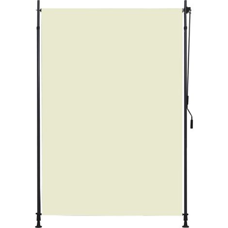 INLIFE Store roulant d'extérieur 150 x 270 cm Crème (1/5)