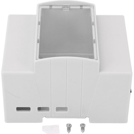 Boîtier électrique ABS pour Instrument électronique, boîtier d'alimentation sur Rail DIN pour dissipateur thermique Pi 5B