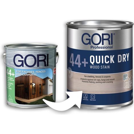 GORI 44 + - 9900 INCOLORE 0,75 l - Impregnante di finitura a base acqua