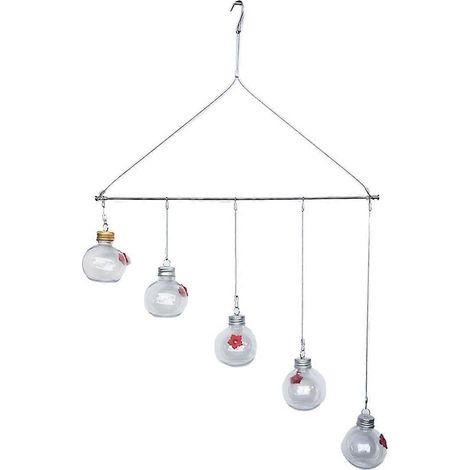 Mangeoires à oiseaux carillon éolien charmantes, décoration de jardin, mangeoire à oiseaux -- (1/5)