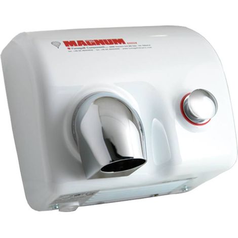 Fumagalli Magnum MG88P EP LEM 450 Bianco Asciugamani elettrico a Pulsante Bianco