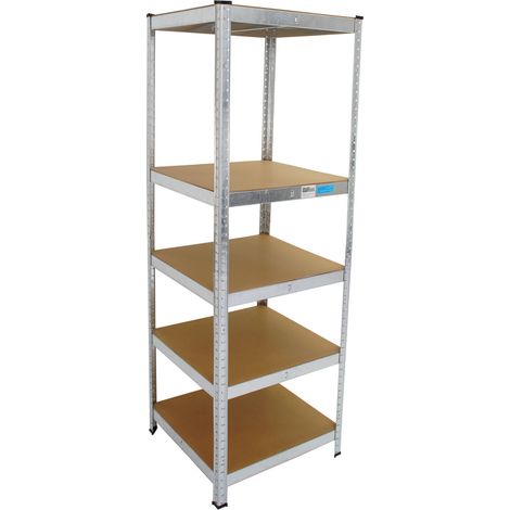 Schwerlastregal 180x60x60cm 875 kg 5 Böden Regal Steckregal Lagerregal (1/5)