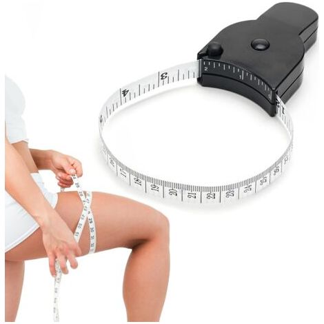 Ruban à mesurer le corps 150 cm 60 pouces, ruban à mesurer la taille souple pour la couture tailleur tissu (1/5)