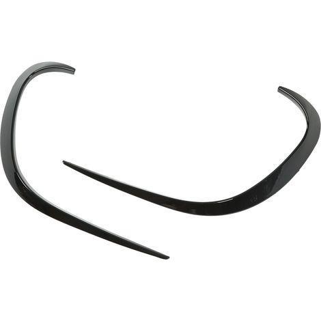 Piano Black Avant Pare-Chocs Spoiler 2 Pièces Lisse Anti-Rouille Remplacement Pour Mercedes C‑Classe W206 2022+ (1/5)