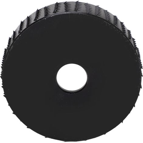 Schleifscheibe für Winkelschleifer, verschleißfester Kohlenstoffstahl, schwarze Holzbearbeitungsscheibe, Zubehör für die Holzbearbeitung (1/5)