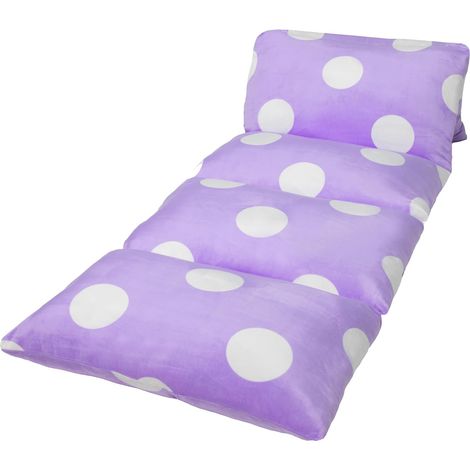 Butterfly Craze Fodera per Cuscino da Pavimento Viola 85 x 220 cm (1/4)