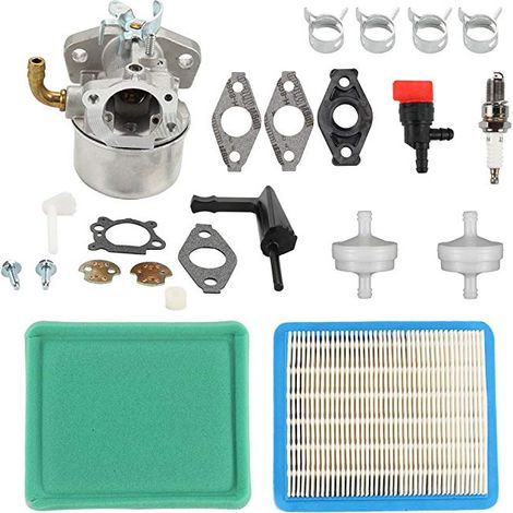 Ensemble de carburateur 798653 - Briggs & Stratton 697354 795069 698860 - Avec filtre à air interrupteur etc. (1/5)