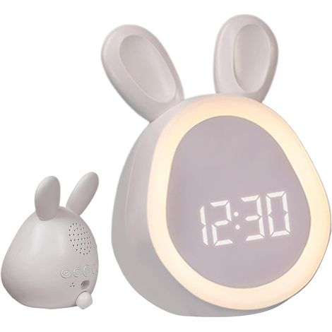 Réveil Enfant Pratique Avec Affichage Heure Et Alarme Veilleuse (1/5)