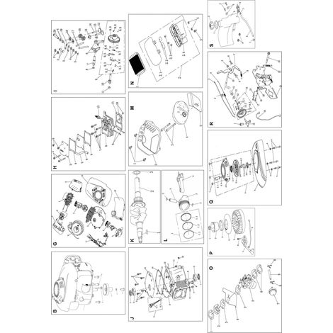 Distanziale puleggia decespugliatore AXB 5616 F 038660