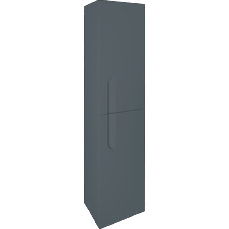 Colonne 2 portes réversibles Ancomalin - Gris nature - Anconetti - 150x30x24cm (1/2)