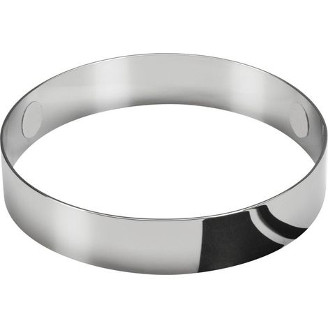 Anneau déco CYFT chromé - SLV - 1007609