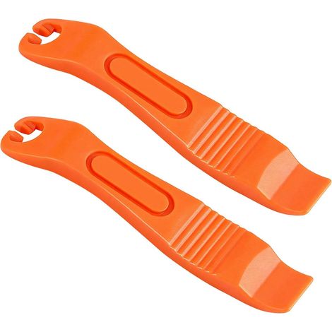 2 pièces vélo pneu pry bar - orange (1/5)