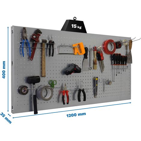 Simonrack PANELCLICK Wandpaneel grau 400x1200 mm