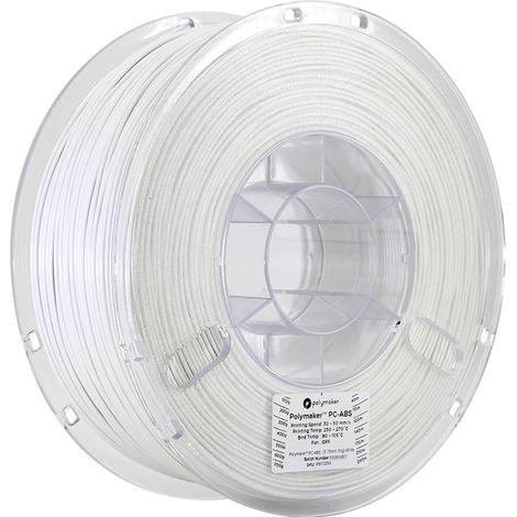 Polymaker PC04002 PC04002 Filamento per stampante 3D PC ABS resistente al calore, resistente agli urti 1.75 mm 1000 g B