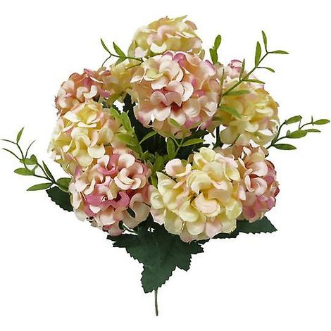 Fleur artificielle 1 pièce, inaltérable, composition florale en soie synthétique, décoration de bureauChampagne (1/5)