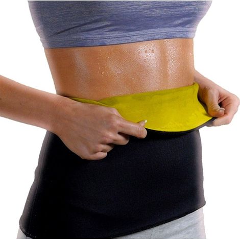 Banda elástica reafirmante abdominal para el adelgazamiento hecha de neopreno   Talla: L