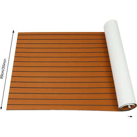 Tapis de sol marin, mousse EVA imperméable, design auto-adhésif (1/2)