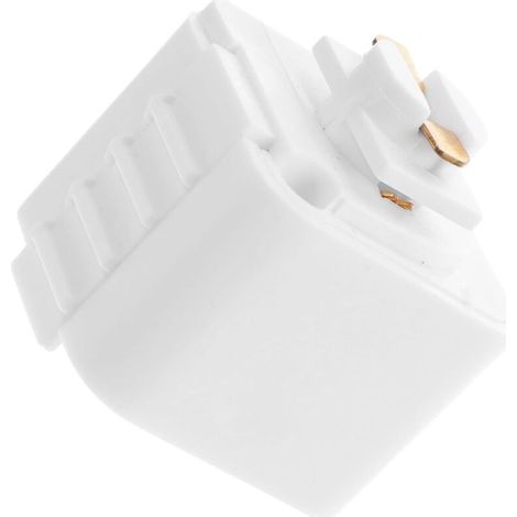 LED Fils Blanc pour Éclairage sur Rail et Facile à Installer Accessoire de Jonction Électrique pour Systèmes Déclairage LED [Energy Class A] (1/5)