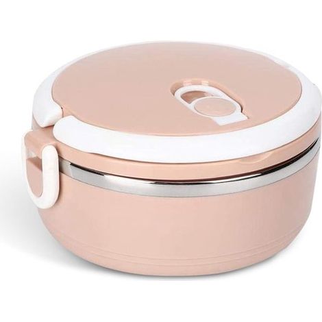 Lunchbox aus Edelstahl, Thermoskanne, wärmespeichernde Bento-Box für Kinder und Erwachsene, 15 x 8,5 cm (1/5)