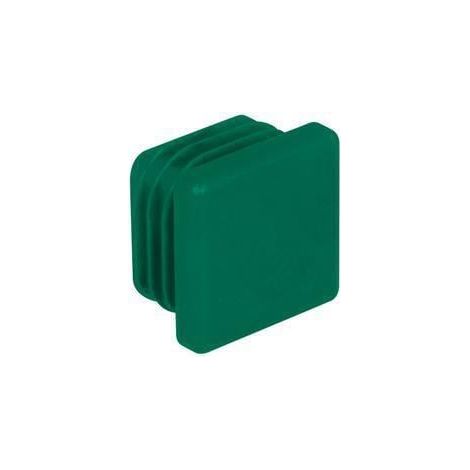 Walraven tapón final de carril 30x30 polietileno 30x30x18,5 verde (1/4)