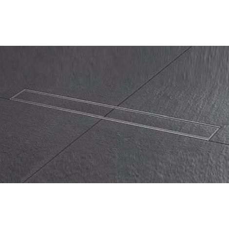 Drainset komplett Duschrinne 120 cm mit Abdeckung für Fliese (1/5)