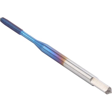 Taraud à extrusion Nano, revêtement bleu, pas métrique M2, outil de formage de filetage pour réparation et fabrication. (1/5)