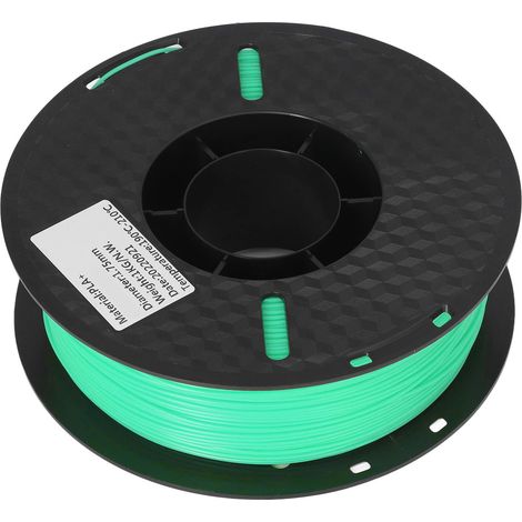 Filament PLA 1,75 mm haute précision, sans fumée, pour imprimante 3D, consommables d'impression, 1 kg, vert (1/5)