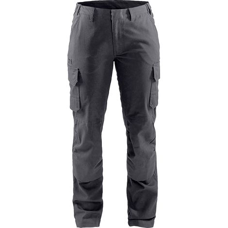 Pantalon de travail industrie stretch femme 7106 - Gris moyen L - FR(44) - SE(C42) - Courtes
