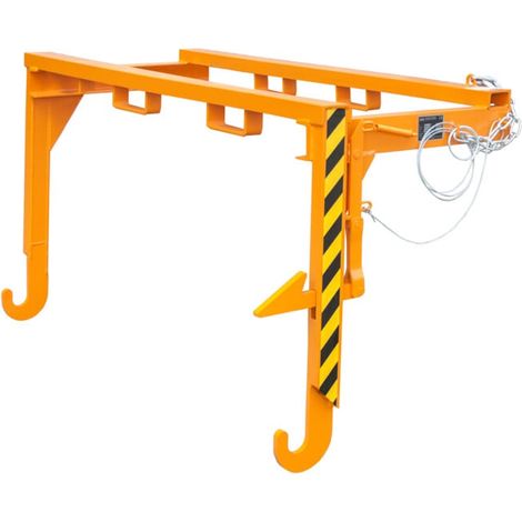 Bauer Südlohn Traverse pour basculeur empilable BST 150, peint, orange jaune