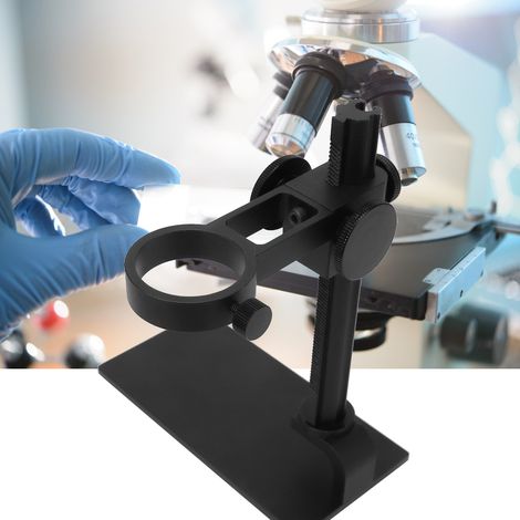 Support réglable en alliage d'aluminium pour microscope électronique numérique, accessoire noir (1/5)