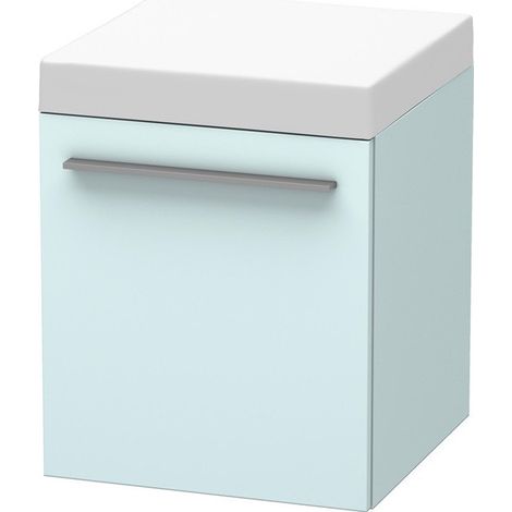Armario Duravit X-LARGE con ruedas 400x400x510mm Azul claro mate