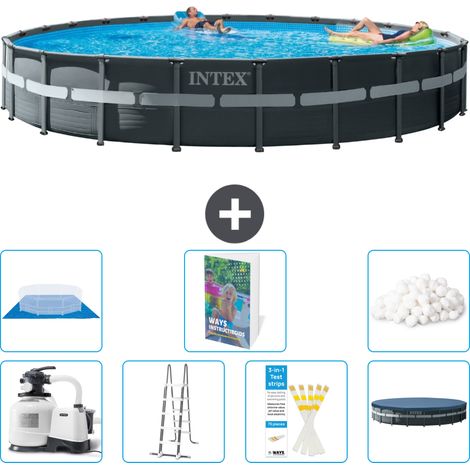 Intex Piscina Ultra XTR Rotonda - 732x132 cm - 8-pezzi  S629