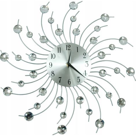 Kristallwolken-Wanduhr - 50 cm (1/2)