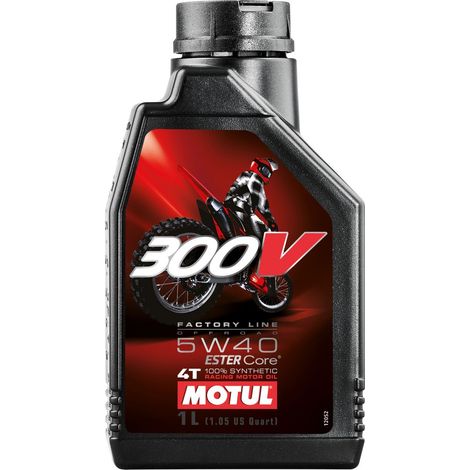 Aceite de motor Motul 300V Off Road Factory Line 4T 5W-40 1L (104134)